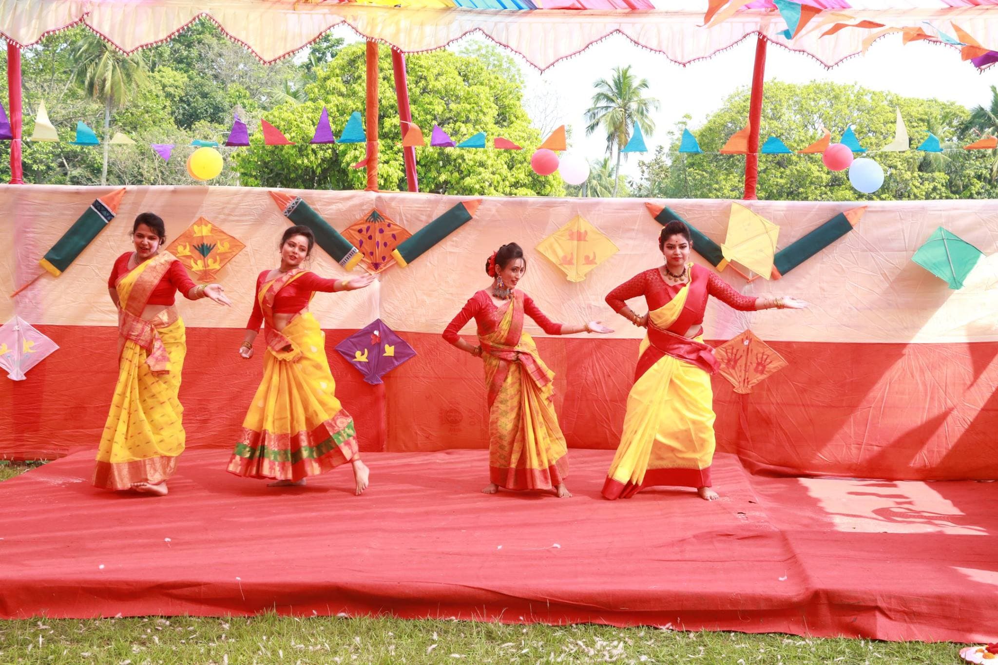 Kingston School of Management and Science Kolkata Basanta Utsav photo 4