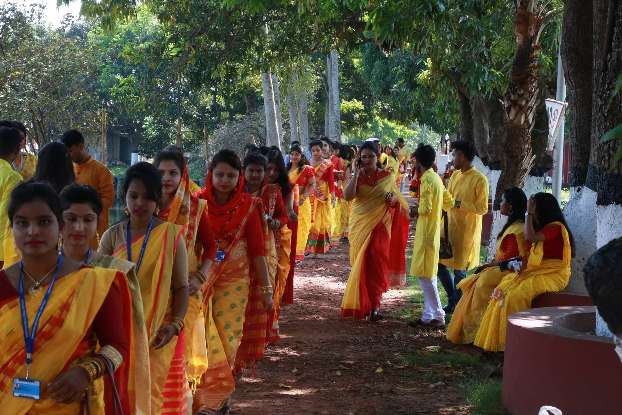 Kingston School of Management and Science Kolkata Basanta Utsav photo 5