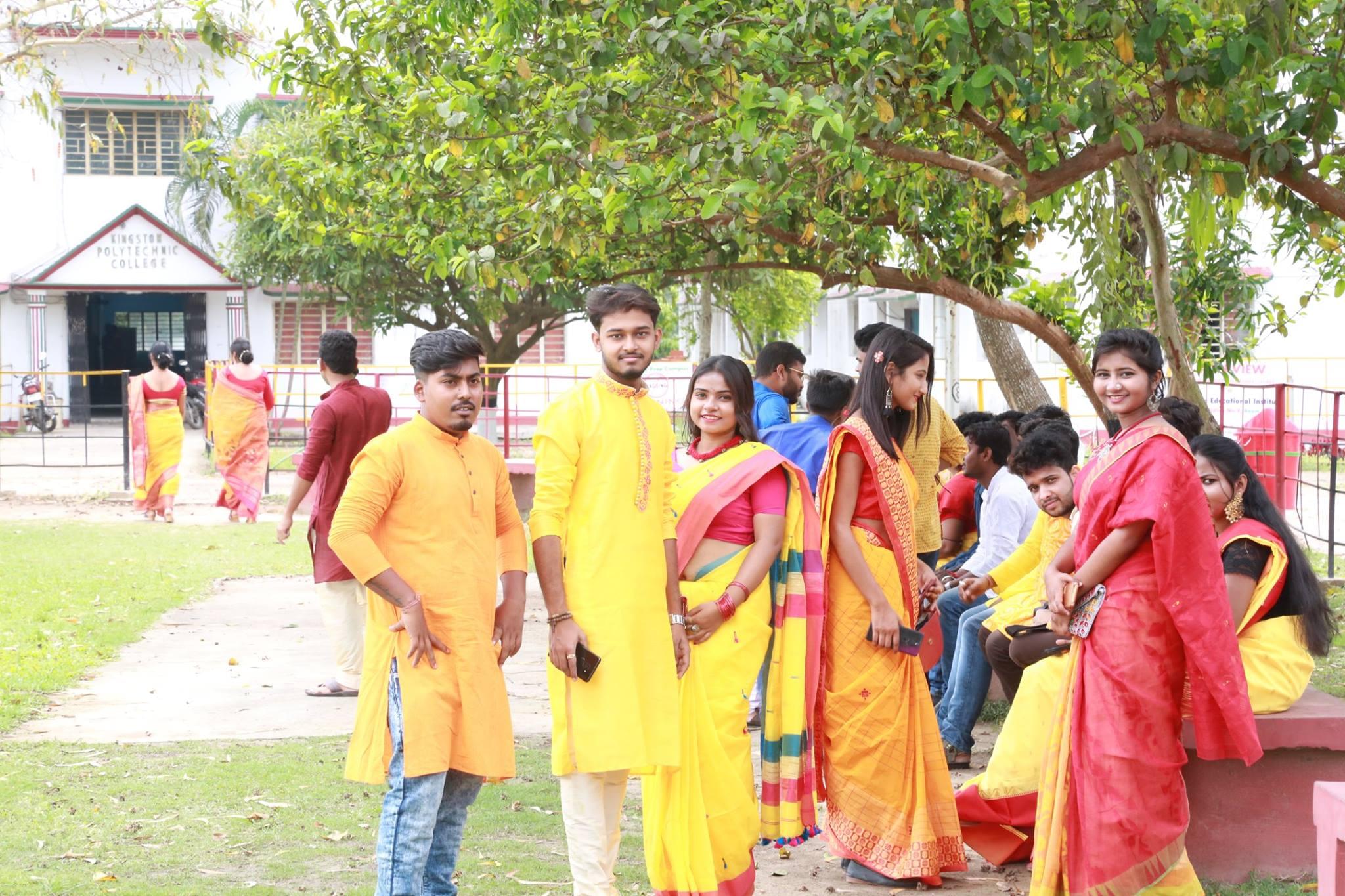 Kingston School of Management and Science Kolkata Basanta Utsav photo 6