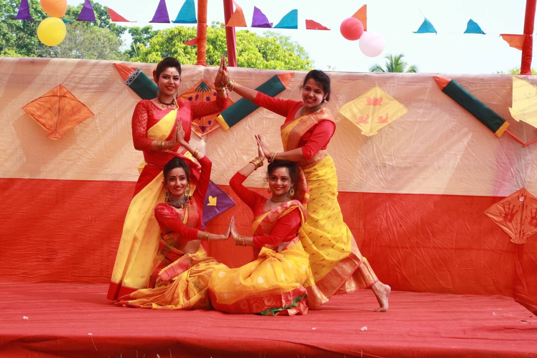 Kingston School of Management and Science Kolkata Basanta Utsav photo 7