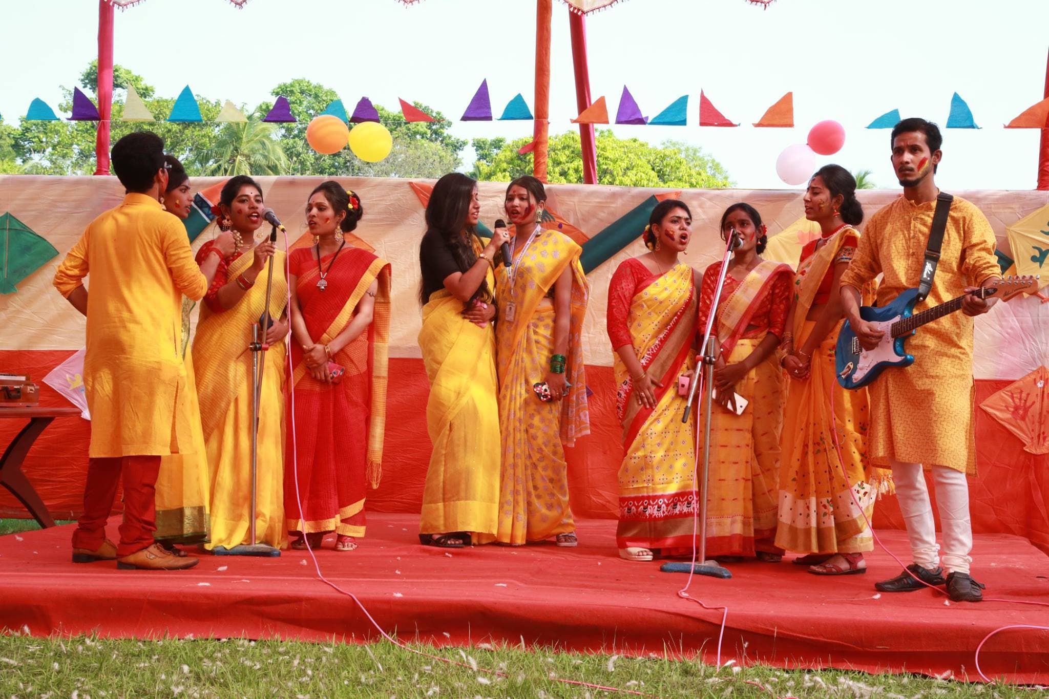 Kingston School of Management and Science Kolkata Basanta Utsav photo 10