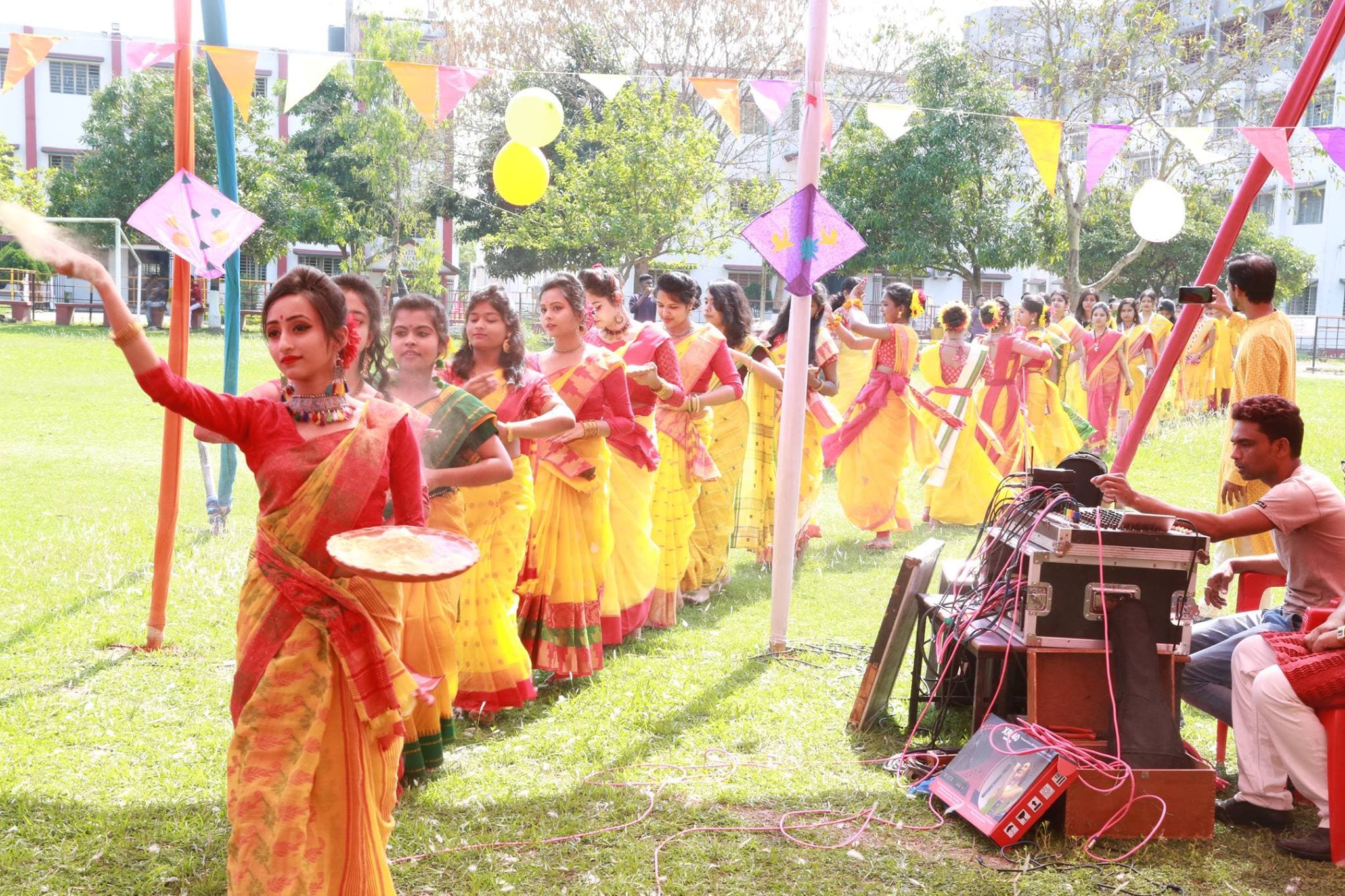 Kingston School of Management and Science Kolkata Basanta Utsav photo 12