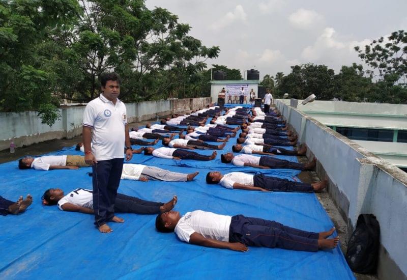 Raiganj University International Yoga Day photo 1