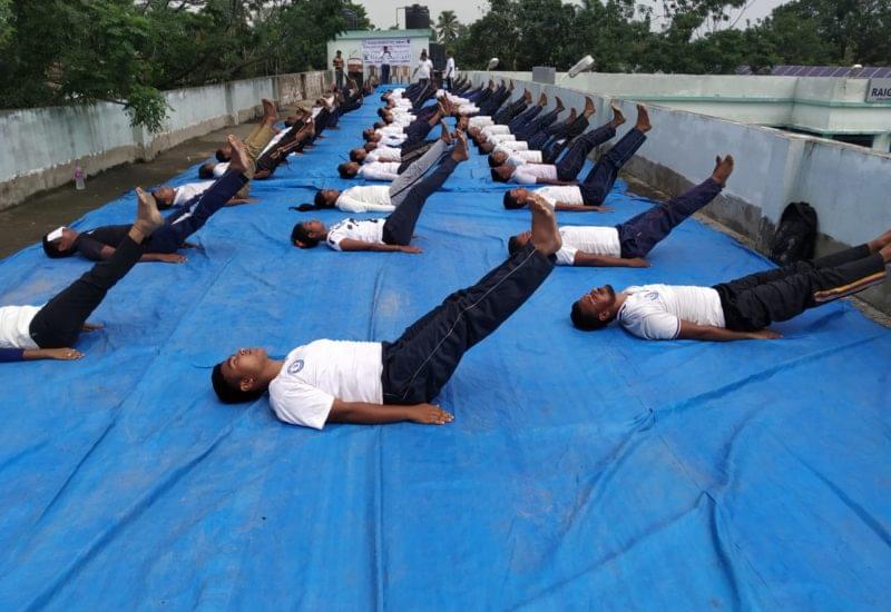 Raiganj University International Yoga Day photo 6