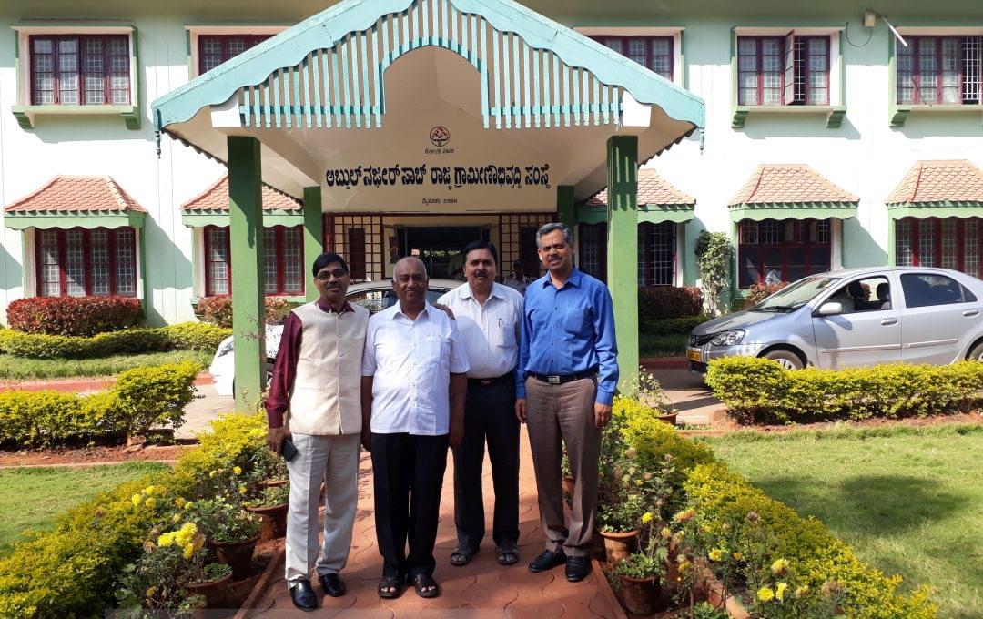 Karnataka State Rural Development and Panchayat Raj University Bangalore Camus Visited photo 5