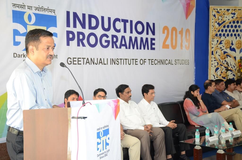 Geetanjali Institute of Technical Studies Udaipur Orientation 2019 photo 3