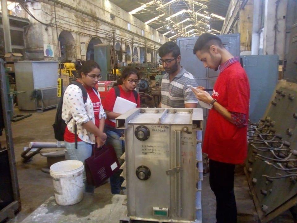 Techno India University Kolkata Industrial Visit photo 2
