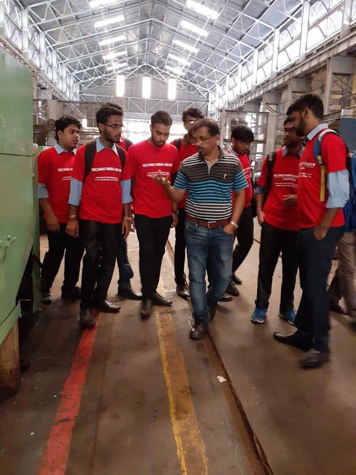Techno India University Kolkata Industrial Visit photo 5