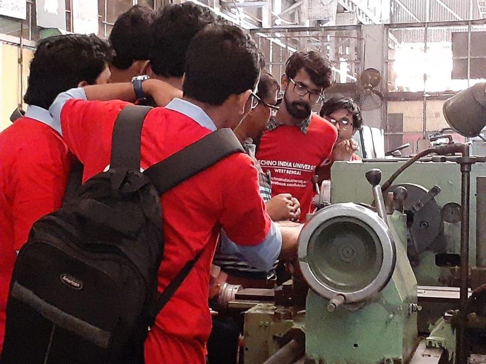 Techno India University Kolkata Industrial Visit photo 6
