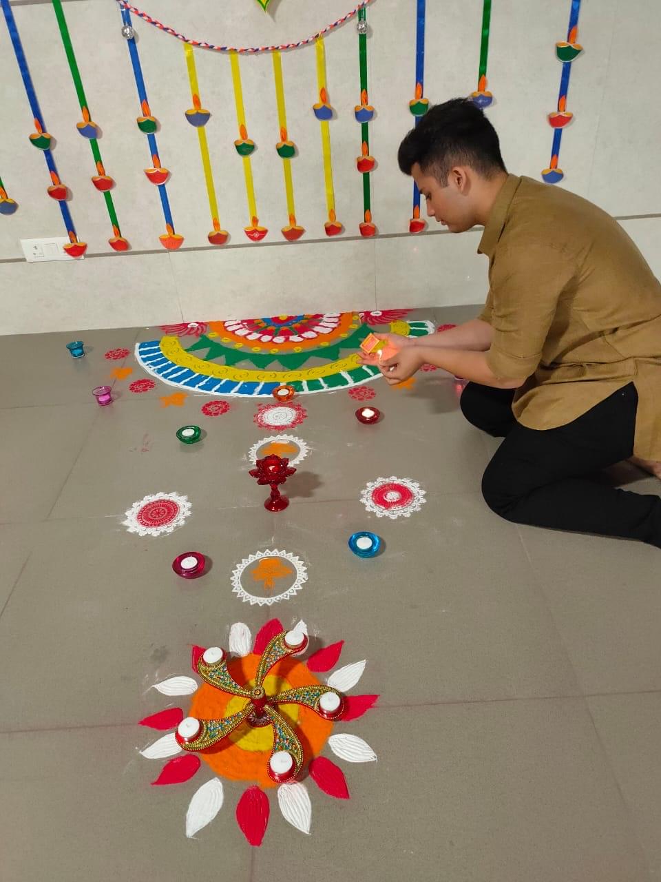 NMIMS School of Hospitality Management Navi Mumbai Diwali Festivals photo 2
