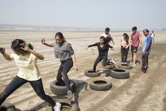 NMIMS School of Branding and Advertising Mumbai Boot camp Alibaug nov 2019 photo 17