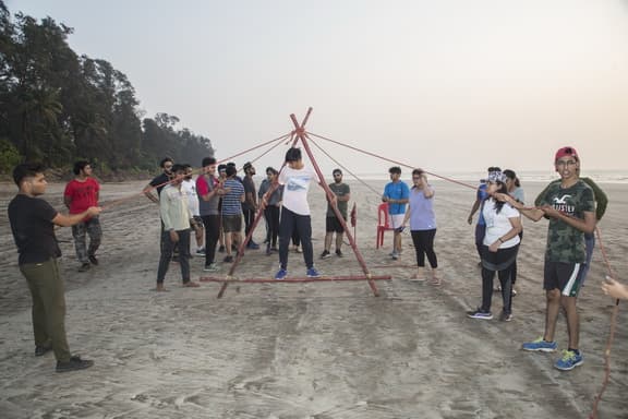 NMIMS School of Branding and Advertising Mumbai Boot camp Alibaug nov 2019 photo 29