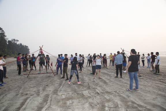 NMIMS School of Branding and Advertising Mumbai Boot camp Alibaug nov 2019 photo 30