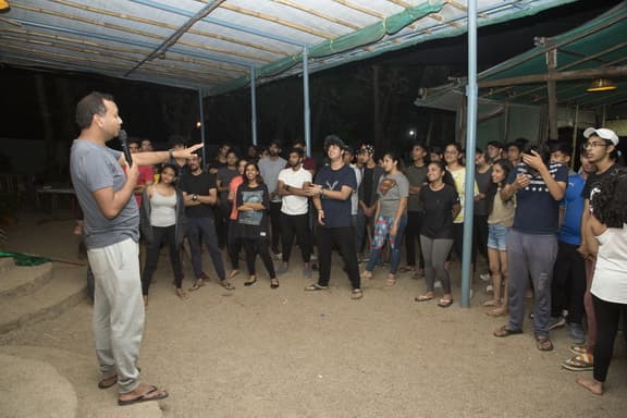 NMIMS School of Branding and Advertising Mumbai Boot camp Alibaug nov 2019 photo 48