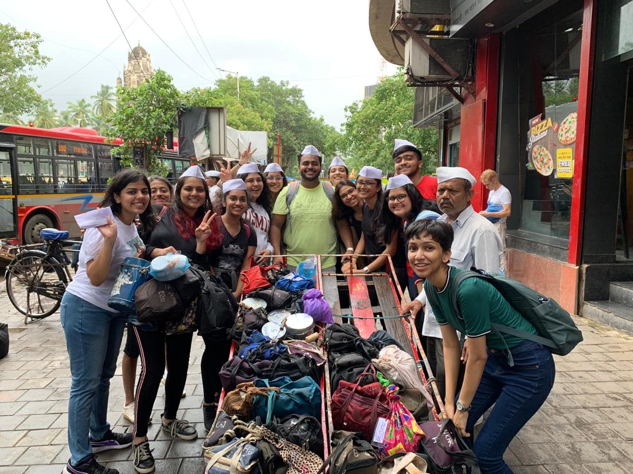 NMIMS School of Branding and Advertising Mumbai Dabawala 2019 photo 1