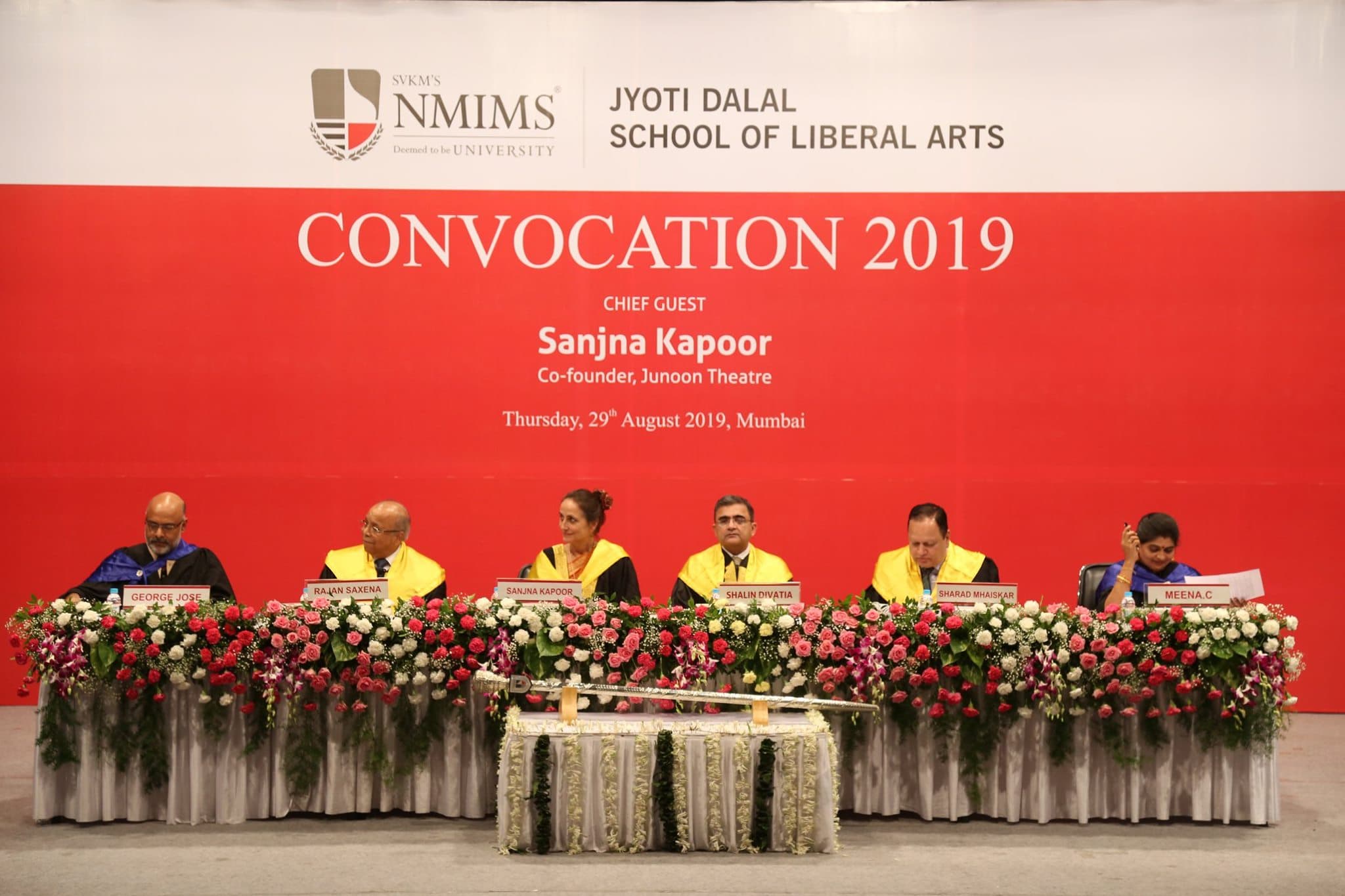 NMIMS Jyoti Dalal School of Liberal Arts Mumbai Convocation photo 1