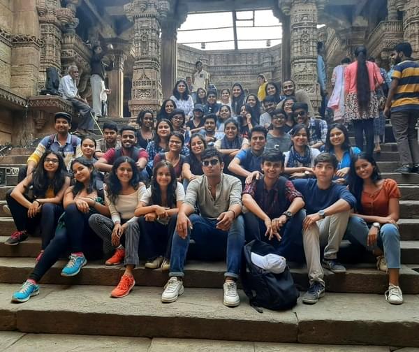 NMIMS Balwant Sheth School of Architecture Mumbai Ahmedabad tour 2nd Yr photo 8