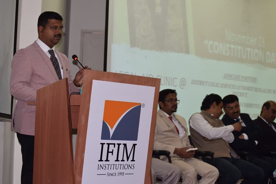 IFIM Law School Bangalore Constitution Day photo 11