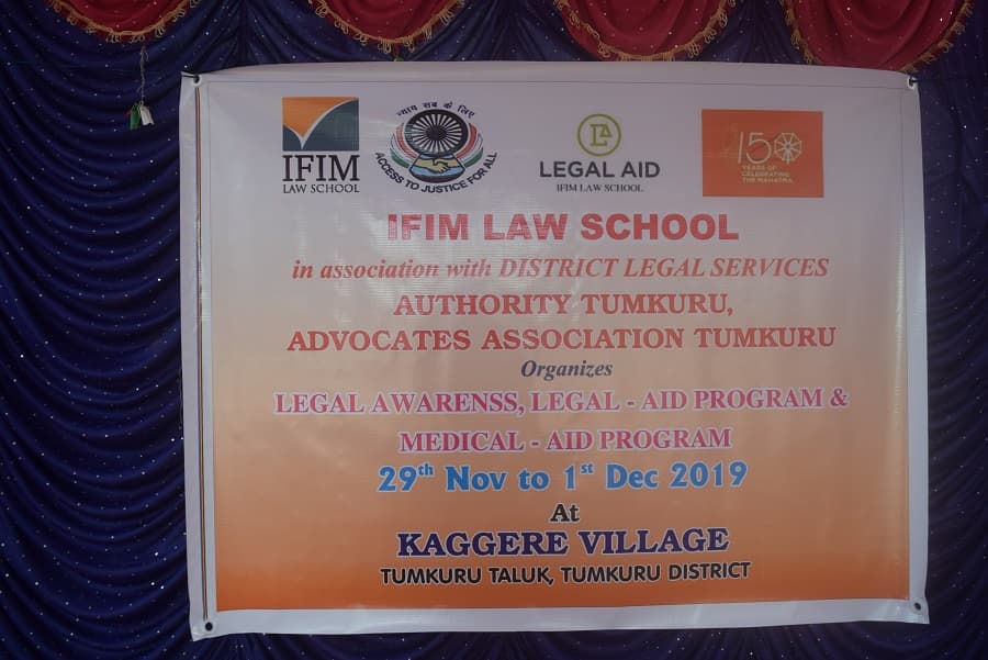IFIM Law School Bangalore Legal Aid photo 3