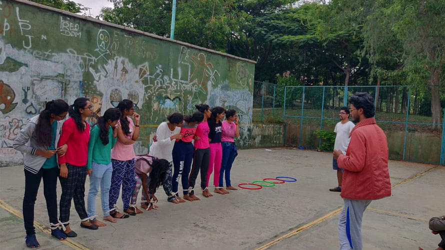 GITAM School of Business Bangalore OutBond Training photo 4