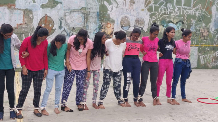 GITAM School of Business Bangalore OutBond Training photo 5