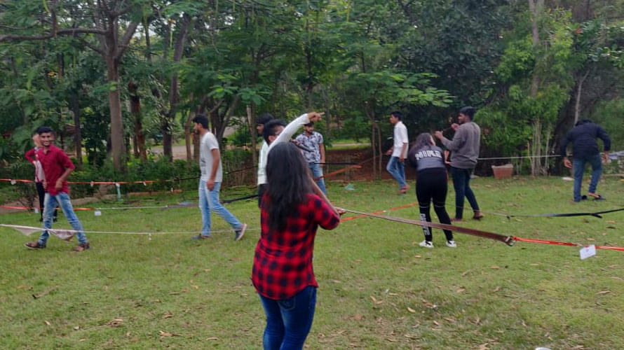GITAM School of Business Bangalore OutBond Training photo 8