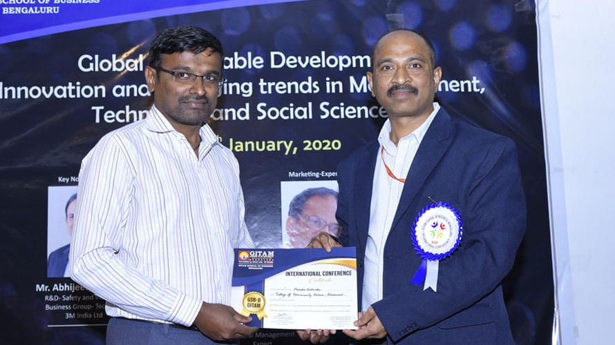 GITAM School of Business Bangalore International Conference photo 9