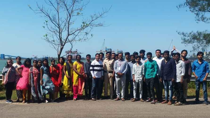 GITAM School of Business Bangalore Industrial Visit photo 3