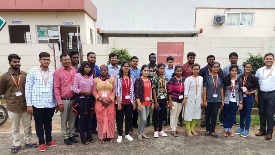 GITAM School of Business Bangalore Industrial Visit photo 6