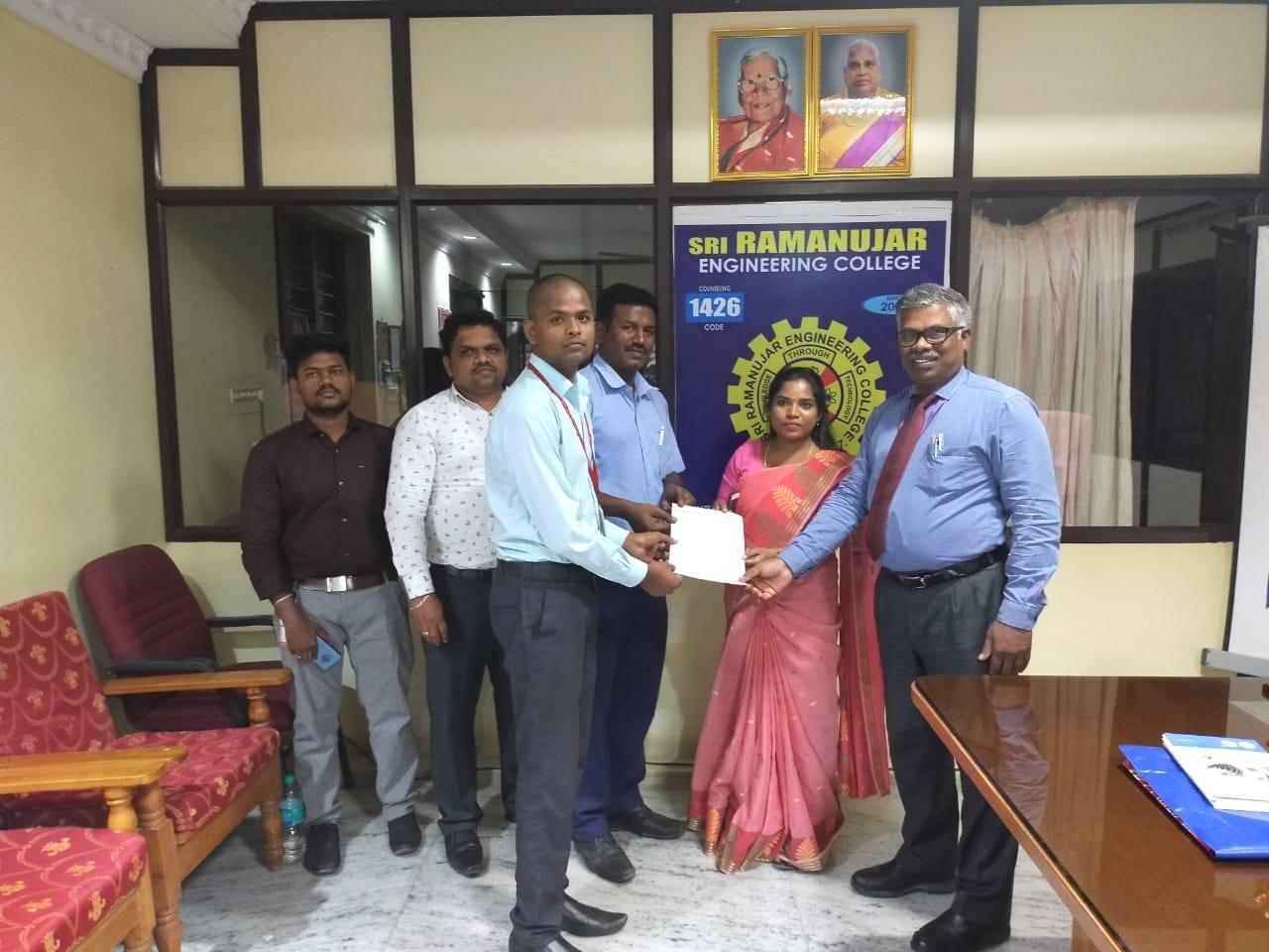 Sri Ramanujar Engineering College Chennai Activities photo 1