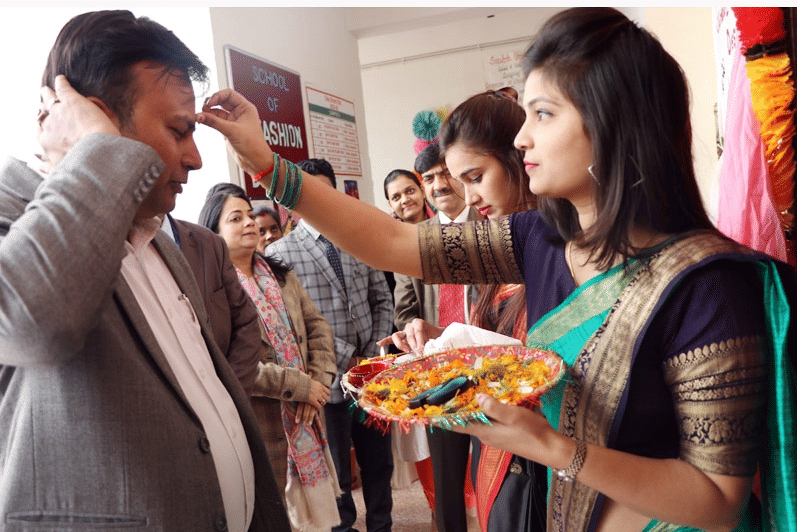 Sanskriti University Mathura Fashion Design Exhibition photo 1