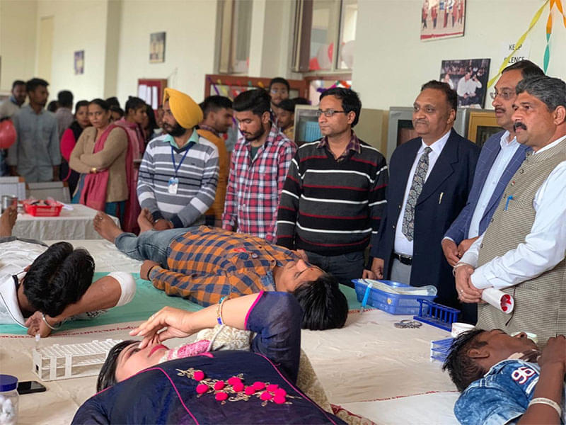 Dronacharya Degree College Kurukshetra Blood Donation Camp photo 4
