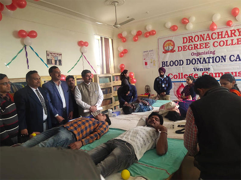 Dronacharya Degree College Kurukshetra Blood Donation Camp photo 9