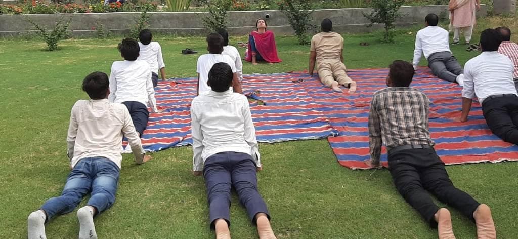 Bharat College of Law Kurukshetra Yoga Day photo 2