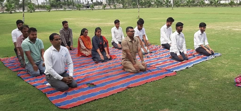 Bharat College of Law Kurukshetra Yoga Day photo 1