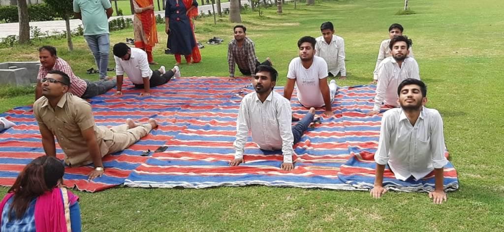 Bharat College of Law Kurukshetra Yoga Day photo 5