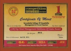 Suryadatta College of Hospitality Management and Travel Tourism Pune Recognition photo 1