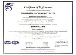 Suryadatta College of Hospitality Management and Travel Tourism Pune Recognition photo 6