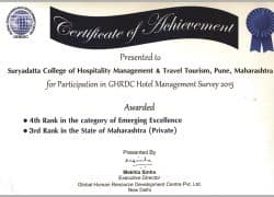 Suryadatta College of Hospitality Management and Travel Tourism Pune Recognition photo 3