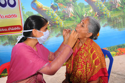 Care Dental College Guntur Free Dental Camp photo 3