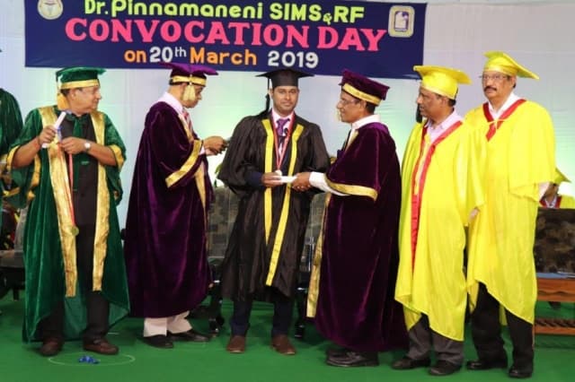Dr. Pinnamaneni Siddhartha Institute of Medical Sciences & Research Foundation Vijayawada Convocation photo 11