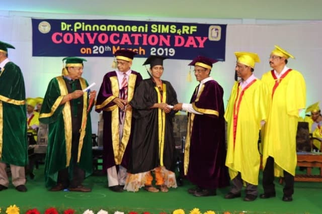 Dr. Pinnamaneni Siddhartha Institute of Medical Sciences & Research Foundation Vijayawada Convocation photo 12