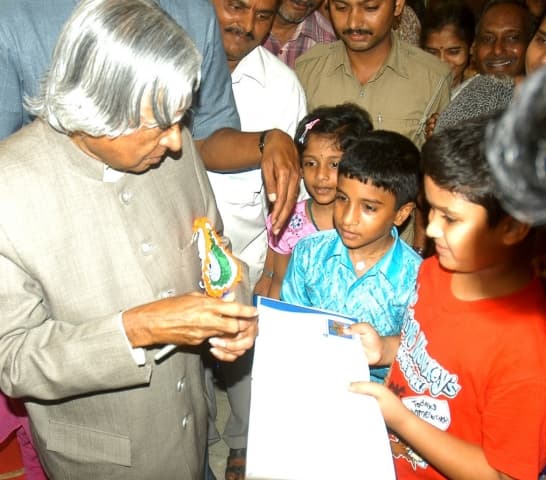 Dr. Pinnamaneni Siddhartha Institute of Medical Sciences & Research Foundation Vijayawada Dr.A P J Abdul Kalam Visit photo 3