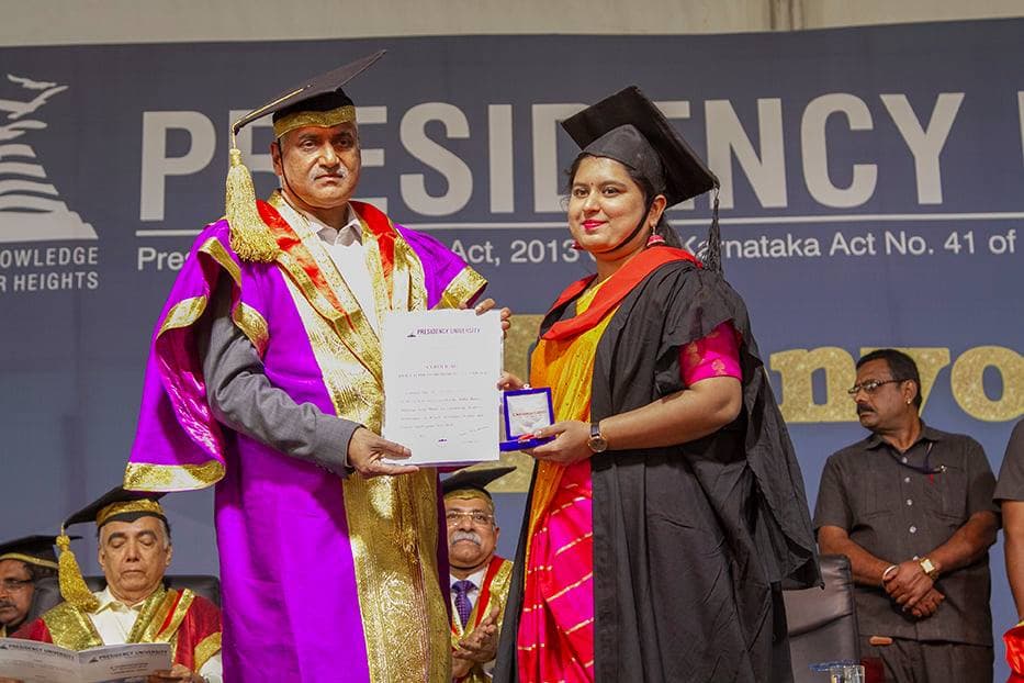 Presidency University, School of Law Bangalore Convocation photo 1
