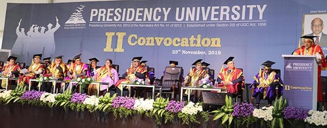 Presidency University, School of Law Bangalore Convocation photo 7