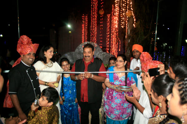 MGM Institute of Hotel Management Aurangabad celebrity Visit photo 8