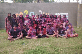 St. Gregorios Dental College Ernakulam Holi Celebration photo 1
