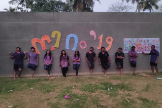 St. Gregorios Dental College Ernakulam Holi Celebration photo 2