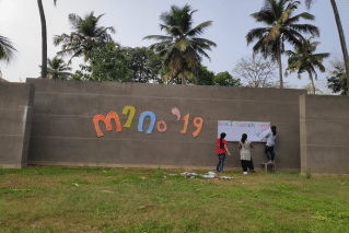 St. Gregorios Dental College Ernakulam Holi Celebration photo 5