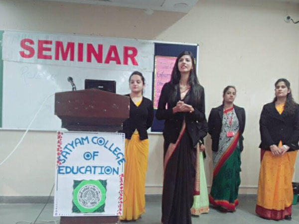 Satyam College of Education Noida Guest Lecture by Dr. A.K. Gautam principal photo 5
